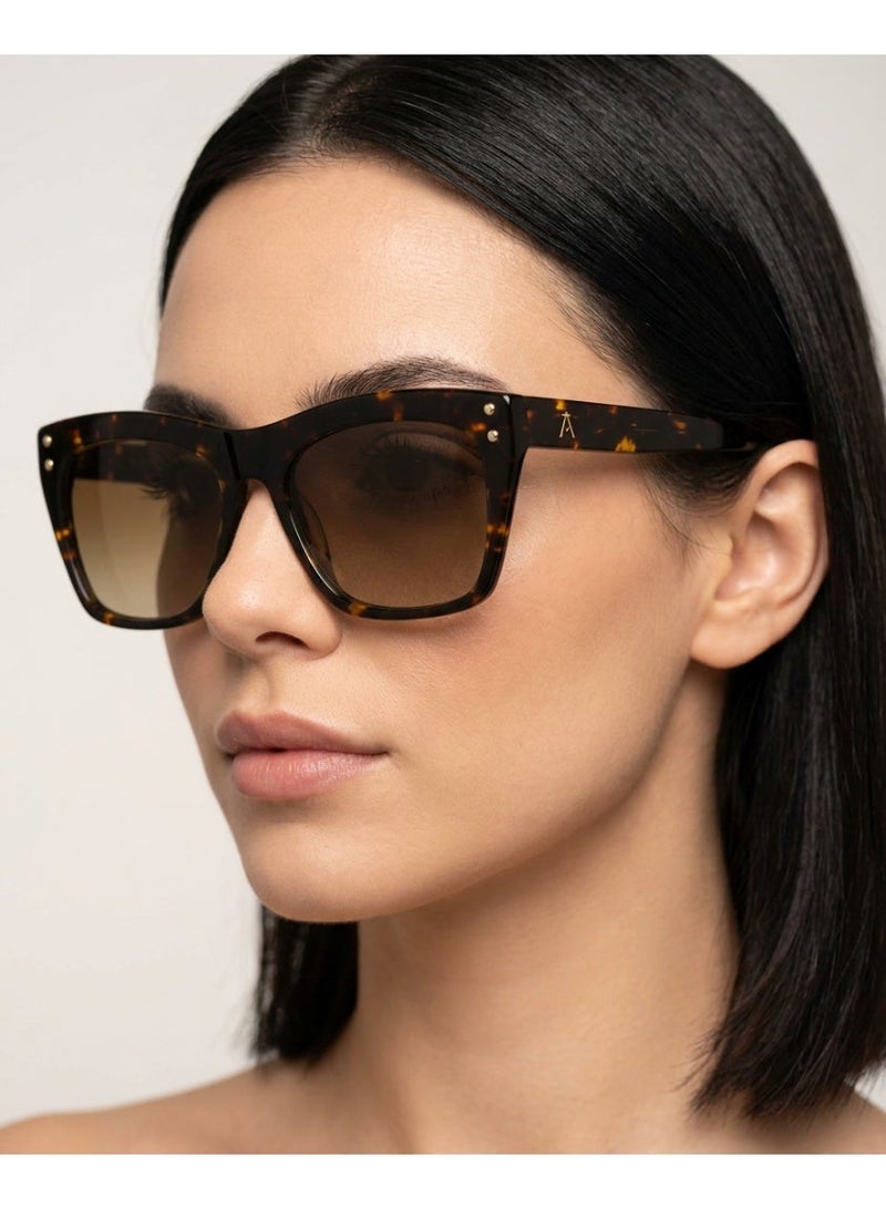 IVILARA SQM8856 Polarized IVILARA Women Sunglasses (Brown) - Image 1