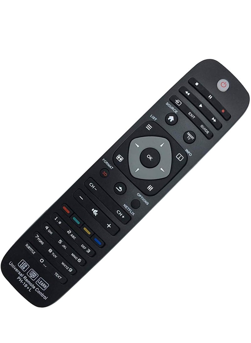 ELTRAZONE Universal Replacement Remote Control Suitable for Philips LCD LED Learn 3D Smart HD TV with battery - Image 3
