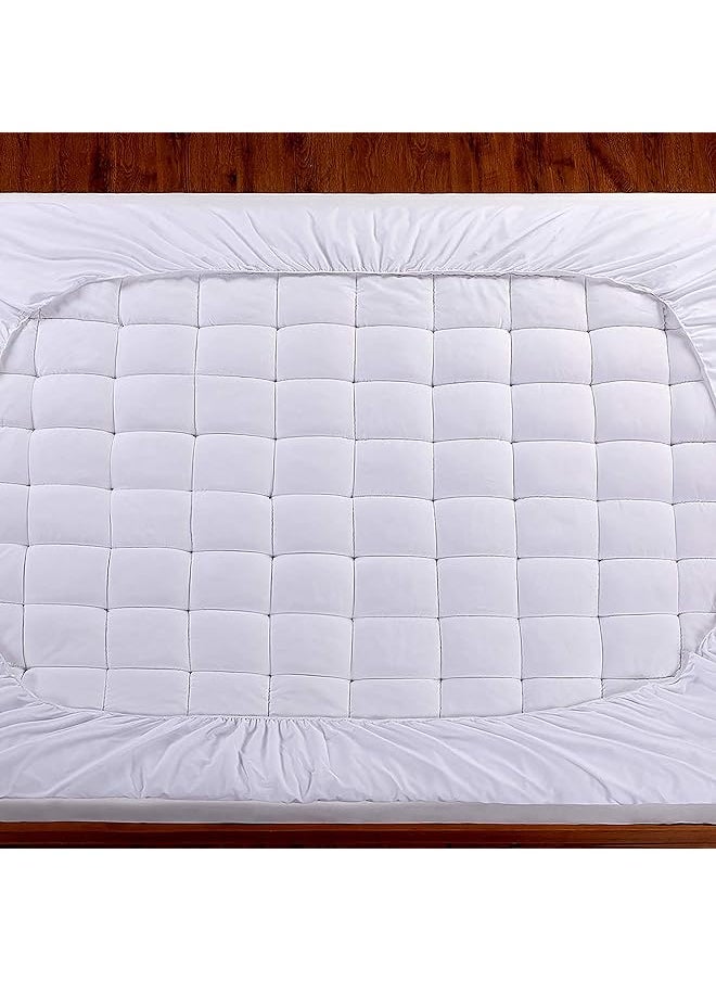 erorex - Turkish Hotel Matterss Topper Made Of Natural Cotton With Full Rubber Frame King Size 200×200 - Image 1