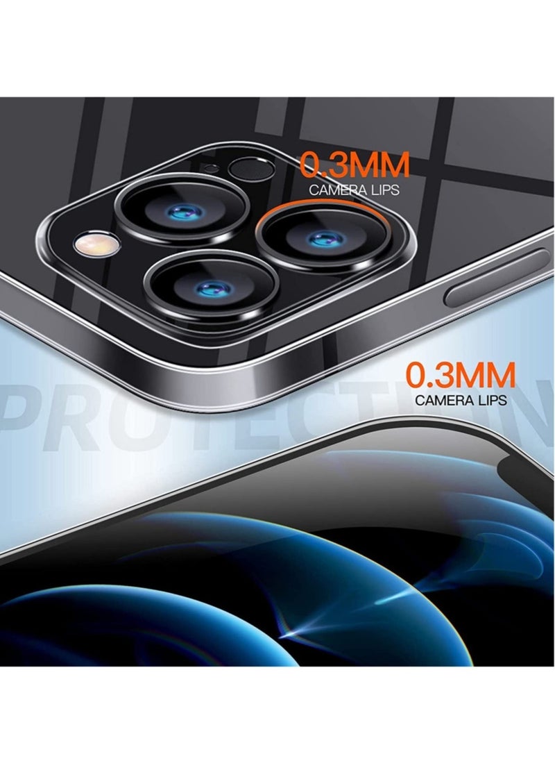 Raxoom iPhone 12 Pro Slim Case,Paper-Thin Matte Finish Skin Back Case [Anti-Fingerprints& Non Yellowing] Ultra Protective Cover - Image 3