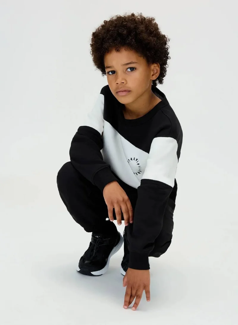 Calvin Klein Jeans Ck Black Pants and Sweater Set for Men | Best Price UAE