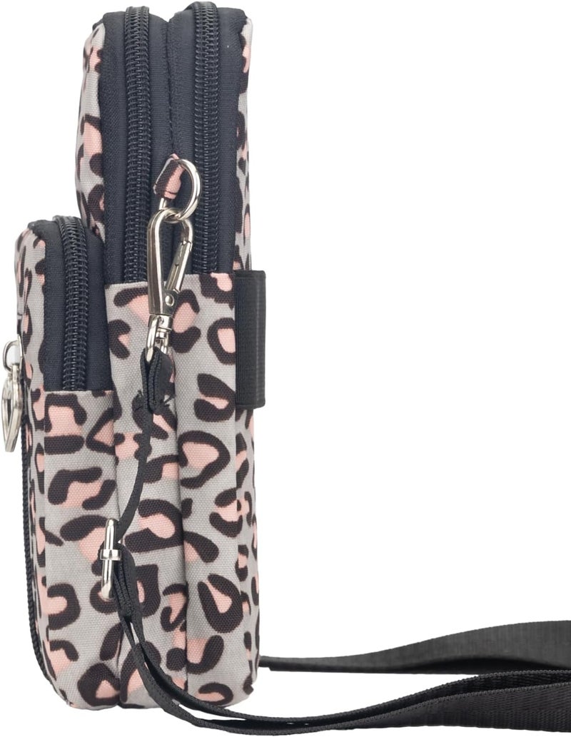 JANKS Small Crossbody Bag for Women - Mini Phone Purses with Crossbody Strap and Wallet - Nylon Arm Bag - Image 5