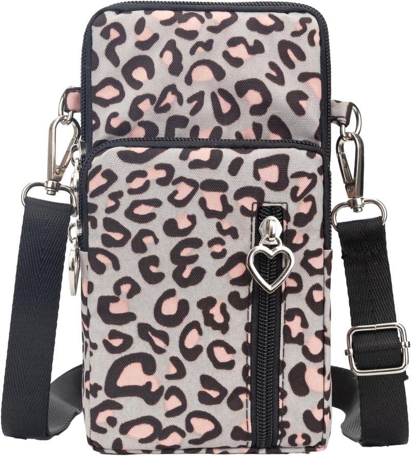 JANKS Small Crossbody Bag for Women - Mini Phone Purses with Crossbody Strap and Wallet - Nylon Arm Bag - Image 1