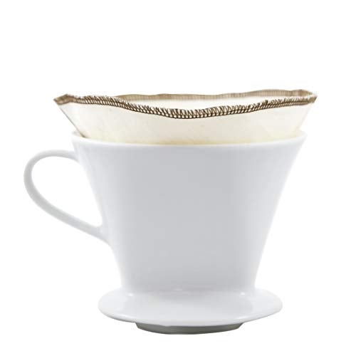 CoffeeSock ’The Original’ Reusable 100% Organic Cotton Coffee Filters - 2 pk Cone #2 Filters | Coffee Sock Cloth Drip 2 Coffee Filter | Organic Cotton Alternative - Zero-Waste & Eco-Friendly - C2 - Image 4