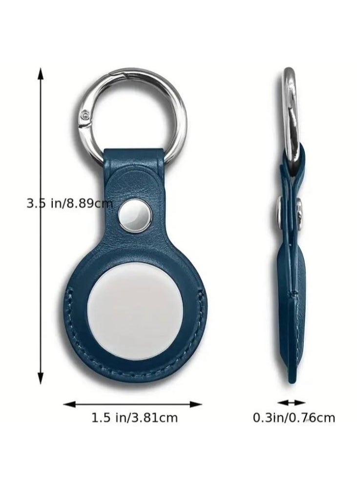 Verona - AirTag Single Key Ring Case, Made of Durable Material - Stylish Protector with Scratch Resistant Coating - Secure Key Holder for Apple AirTag Tracker Accessories. - Image 1