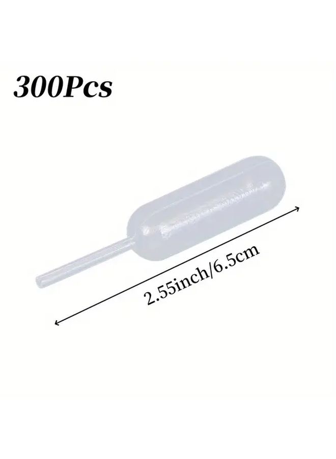 300 قطعة 0.14 أونصة موزعات شفافة لحشوة الكيك والمكرون لمستلزمات الخَبز - Image 3