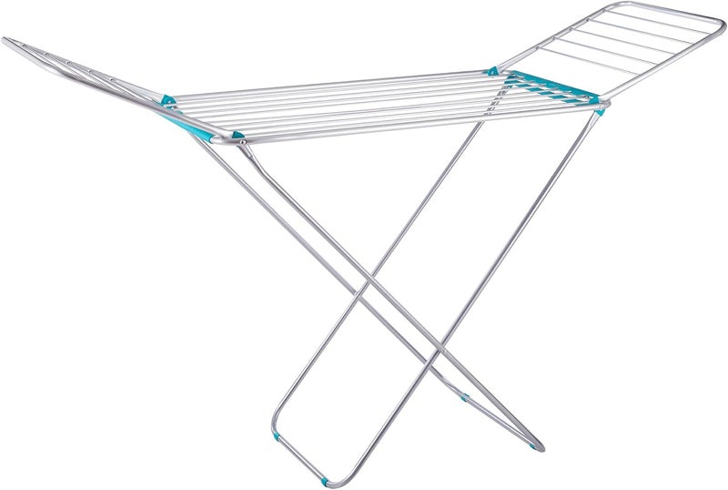 Delcasa Large Folding Clothes Dryer Drying Space Laundry Washing Durable Metal Drying Rack Multifunctional Air Dryer Ideal For Indoor And Outdoor 18 M - Image 3