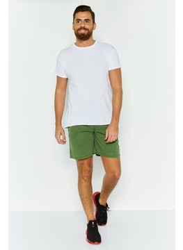 Men Washed Basic Shorts, Green - pzsku/Z5349E87AFD219785B89FZ/45/_/1737642471/bc33bdf3-660e-4cc2-aca8-c9ae46331954