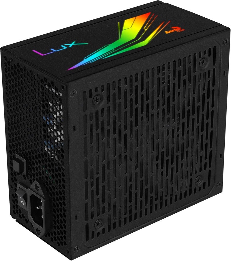 AeroCool Lux RGB M 550W Modular RGB Power Supply, 80Plus Bronze 230V - Image 2