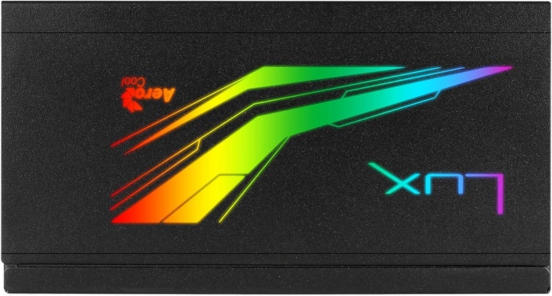 AeroCool Lux RGB M 550W Modular RGB Power Supply, 80Plus Bronze 230V - Image 3
