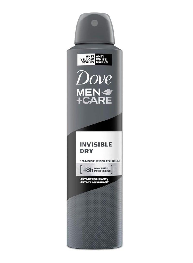 Men+Care Invisible Dry Aerosol Anti-Perspirant Deodorant,250 ml