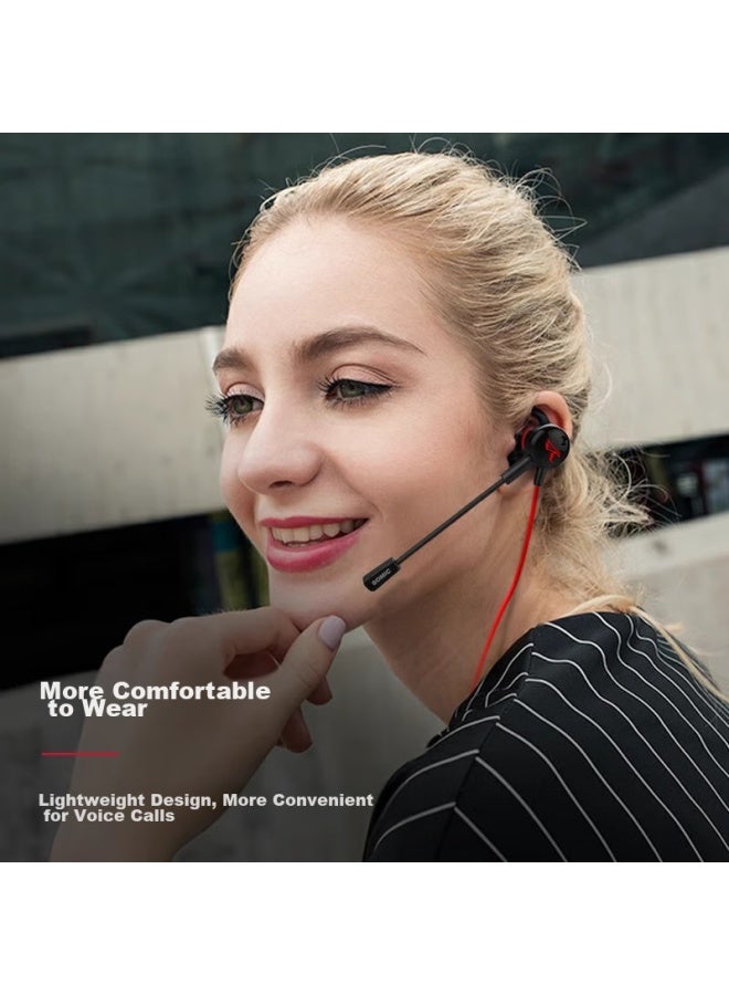 Somic G618i Pubg Sound Positioning Headset, In-ear, Compatible With Computer And Mobile Phones, For Desktop And Laptop Gaming, With Microphone Plug-in And Detachable Mic, Titanium Gray, 3.5mm - Image 5