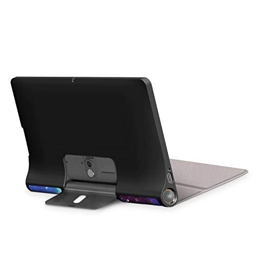 ProElite PU Leather Flip case Cover for Lenovo Yoga Smart Tab 10.1 YT-X705X & YT-X705F Tablet, Galaxy - Image 5