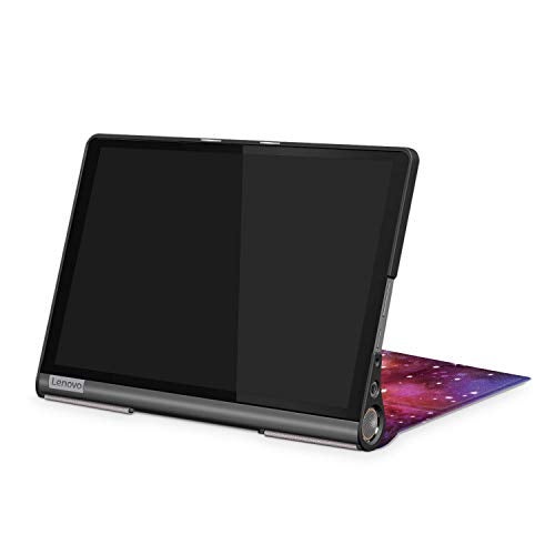 ProElite PU Leather Flip case Cover for Lenovo Yoga Smart Tab 10.1 YT-X705X & YT-X705F Tablet, Galaxy - Image 4