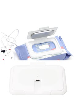General Baby Wipe Warmer, Long lasting Warmth Warm Wipe Dispenser, Baby Wet Wipes Dispenser with USB Cable for Newborn Travel  - Image 2