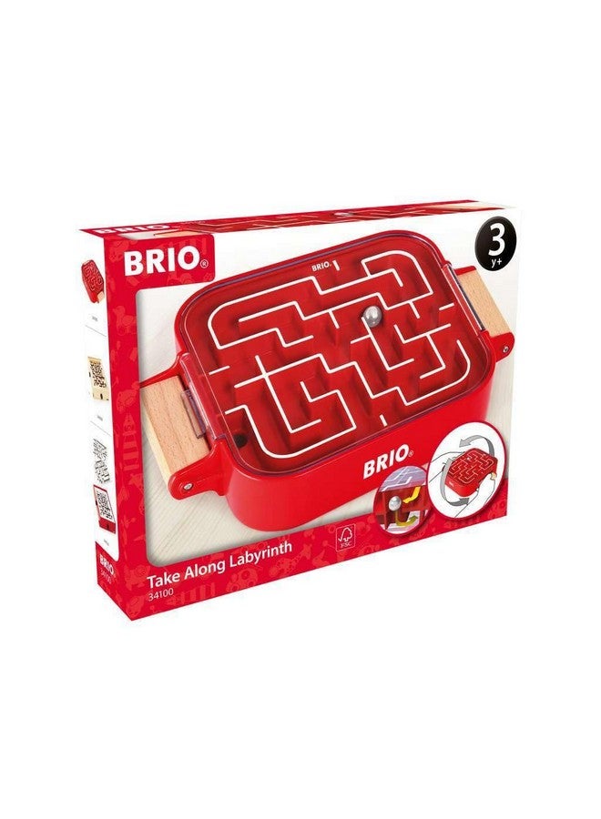 BRIO - 34100 Labyrinth Take Along | A Fun Travel Version of The Classic Labyrinth Game for Kids Ages 3 and Up - Image 1