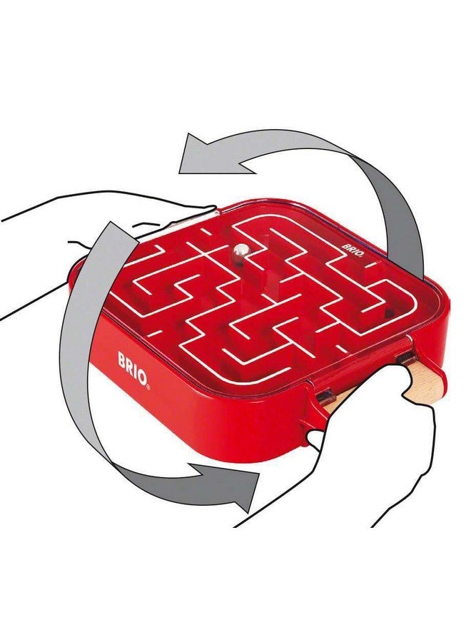 BRIO - 34100 Labyrinth Take Along | A Fun Travel Version of The Classic Labyrinth Game for Kids Ages 3 and Up - Image 4