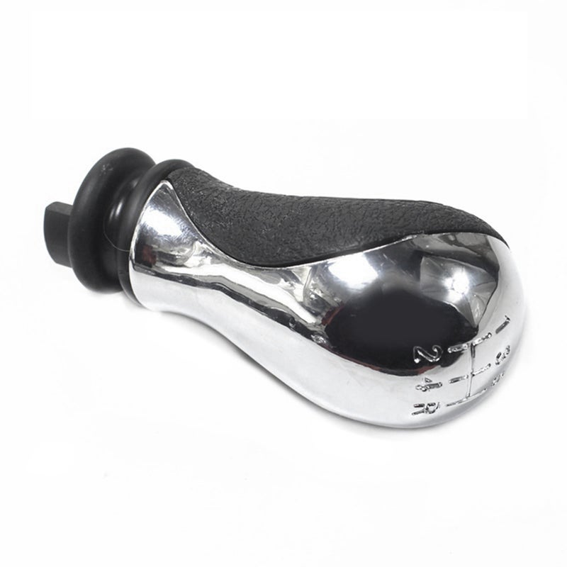 Manual Shift Knob: Silver Direct Replacement - Easy Installation No Modification Required Gear Shift Knob for Vehicle Interior Upgrade - Image 5
