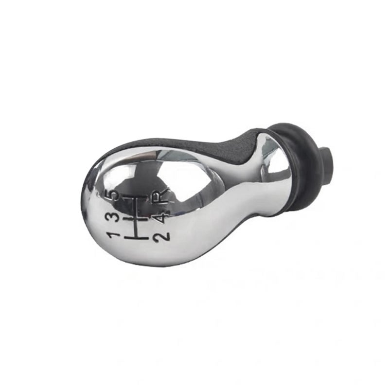 Manual Shift Knob: Silver Direct Replacement - Easy Installation No Modification Required Gear Shift Knob for Vehicle Interior Upgrade - Image 4