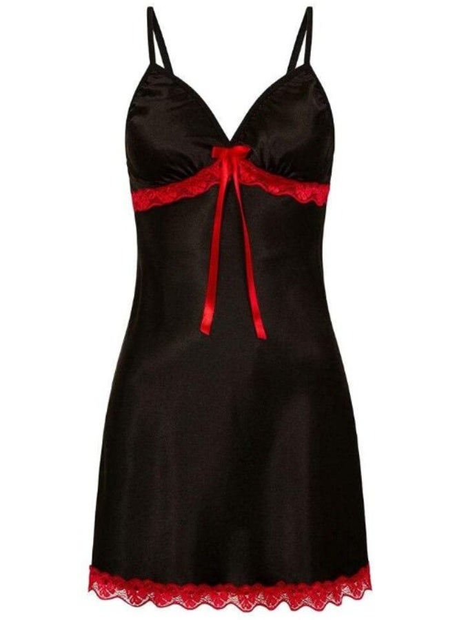 Satin babydoll lingerie