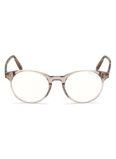 TOM FORD Men's Round Shape Resin Eyeglass Frames - FT5695-B04547 - Lens Size: 47 Mm  - Image 2