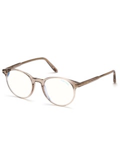 TOM FORD Men's Round Shape Resin Eyeglass Frames - FT5695-B04547 - Lens Size: 47 Mm  - Image 1