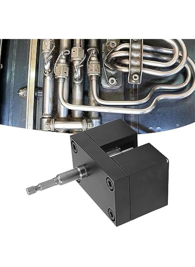 C5A2 Impact Power Assisted Crimper - Pipe Metal Impact Driver Duct Swaging Tool for 0.41 to 0.71mm Round Metal Duct  - Image 4