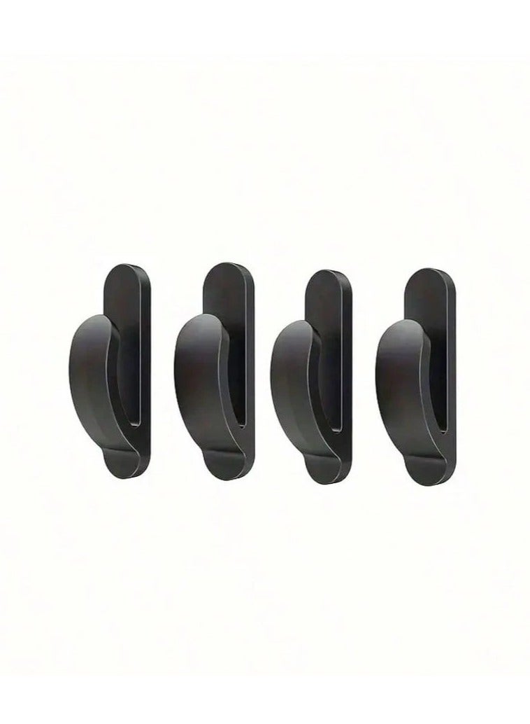 4pcs Car Hook Clip for Hanging Personal Items like Keys, Glasses, Air Freshener, Garbage Bags etc. - Image 4