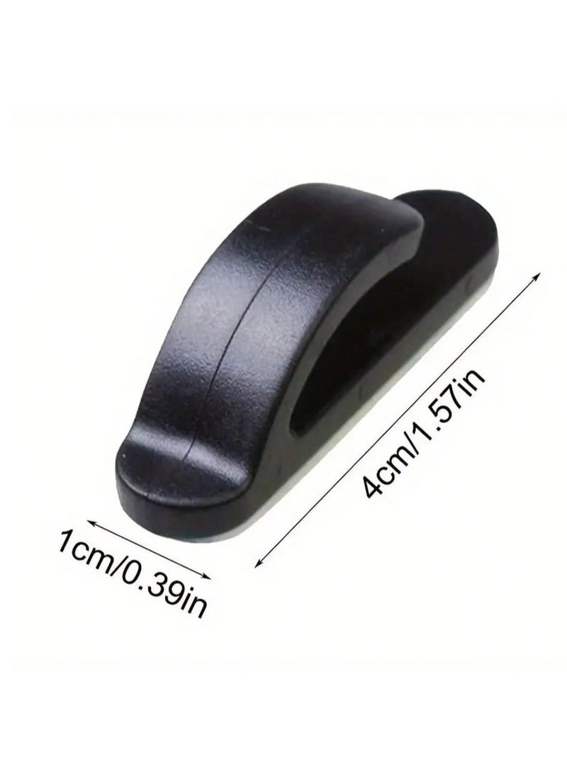 4pcs Car Hook Clip for Hanging Personal Items like Keys, Glasses, Air Freshener, Garbage Bags etc. - Image 5