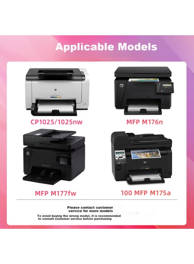 Huiwei Ce314a Imaging Drum Hp126a, Compatible With Hp Cp1025 M176n M175nw/a M275nw M177fw, Canon Lbp7010c 7018c Drum Unit - Image 1