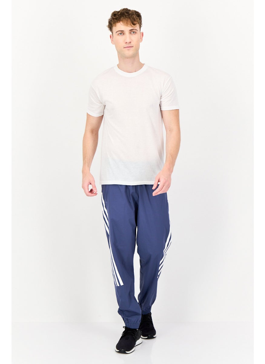 Adidas Men Regular Fit Outdoor Track pants, Slate Blue  - Image 4