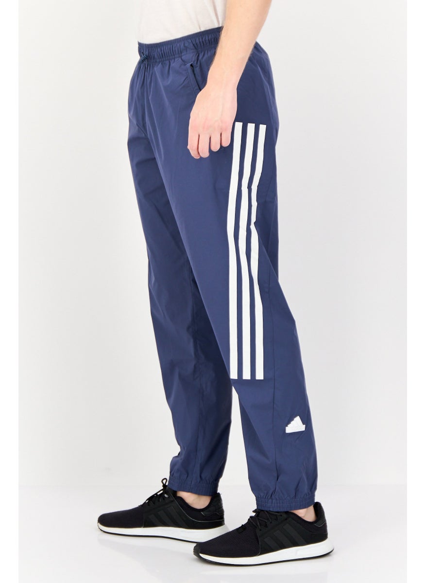 Adidas Men Regular Fit Outdoor Track pants, Slate Blue  - Image 2