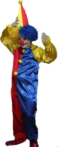 Annee Bakk Adult Clown Costume Jumpsuit