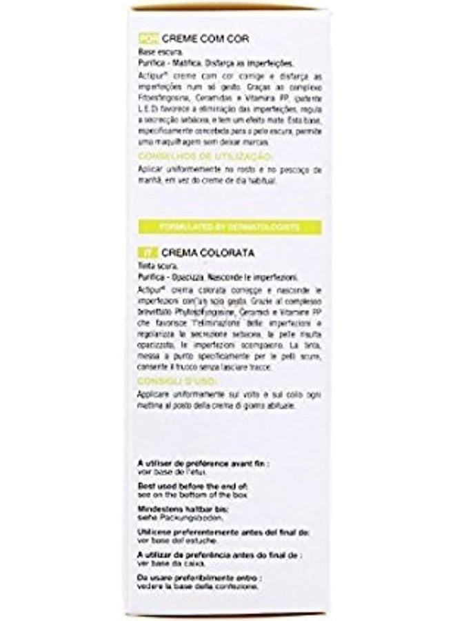 NOREVA Actipur Anti-Imperfections Cream Tinted 30 Ml – Colour: Golden - Image 3
