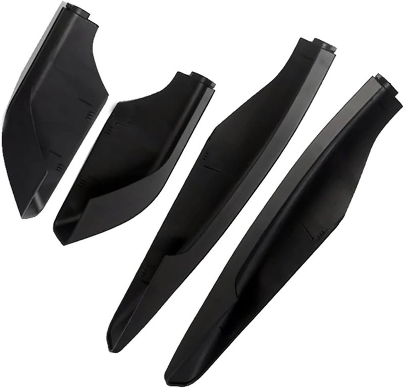 Wivplex ABS Plastic Roof Rack Bar Rail End Covers for Mitsubishi Pajero V80 - Image 3