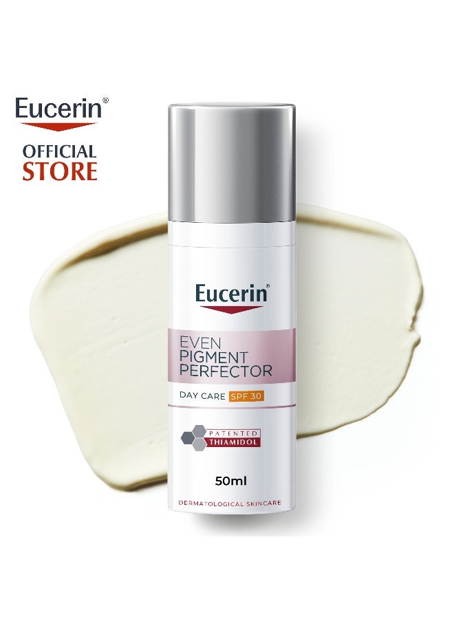 Eucerin Even Pigment Perfector Face Day Cream With Thiamidol  Moisturizer For All Skin Types 50ml - Image 1