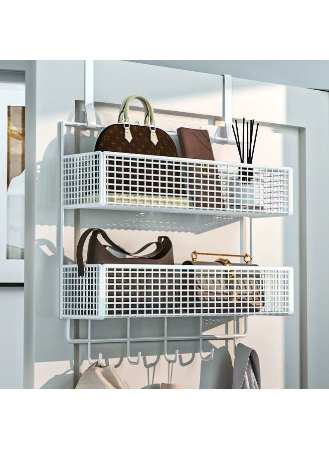 general Behind-the-door wall storage rack, metal wire storage rack suitable for any scene - Image 2