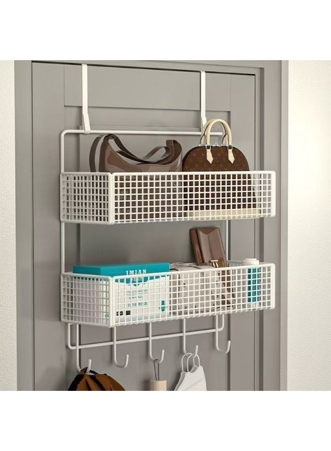 general Behind-the-door wall storage rack, metal wire storage rack suitable for any scene - Image 1