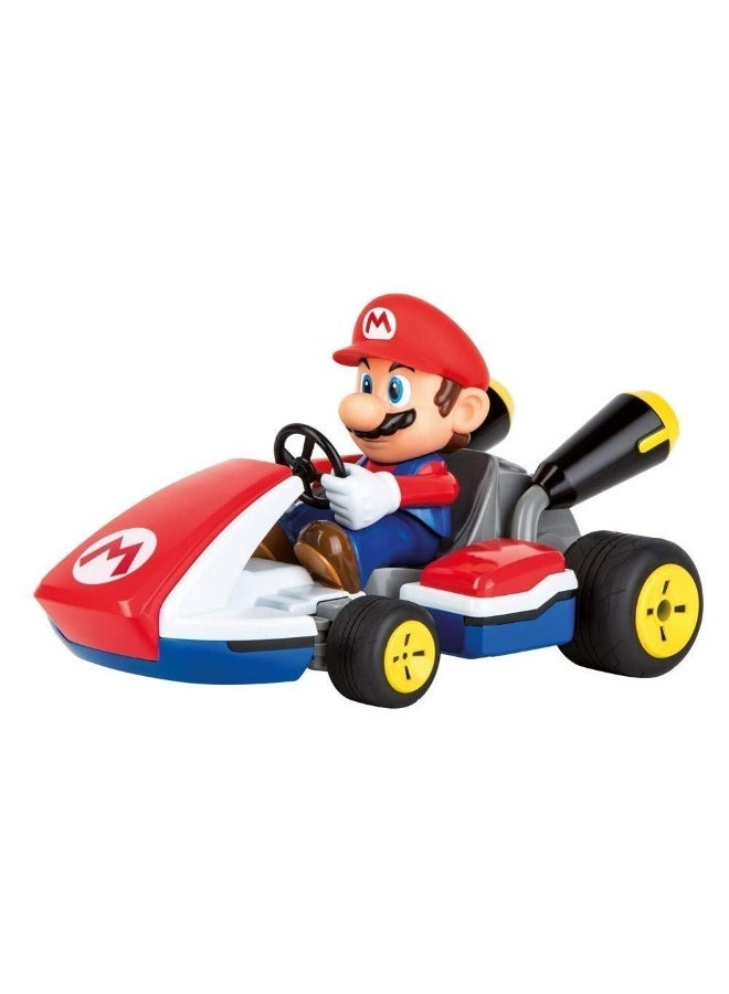 Carrera سيارة Carrera Red Hunter RC (1:18، أحمر) و سيارة Mario Kart Racer RC (1:16) - Image 2