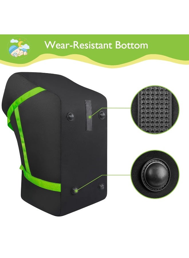 YOREPEK Infant Car Seat Travel Bag Compatible with All Nuna Pipa Car Seat and Base or Chicco KeyFit 30 and Base, Padded Car Seat Bags for Air Travel,Car Seat Gate Check Bag with 5 Protective Feet - Image 5