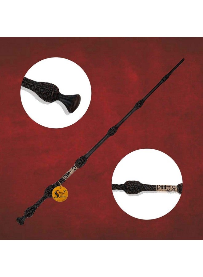 Sage Square Classic Metal Core Handcrafted Professor Albus Magic Wizard Sorcerer’s Dumbledore Wand, Elegant Stick Collectible Cum Cosplay Accessory (40 CMs Long) - Image 5