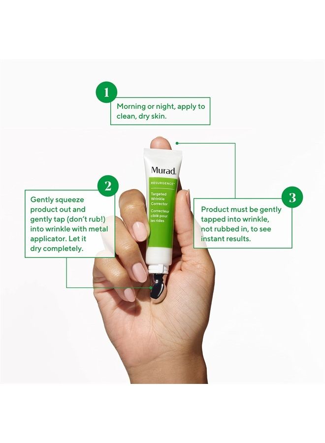 Murad مصحح التجاعيد المستهدف - كريم الوجه المضاد للتجاعيد من ريسرجنس - مصحح التجاعيد الفوري - علاج مرطب لطيف مضاد للشيخوخة بحمض الهيالورونيك مدعوم بالعلم، 5 أونصات - Image 4