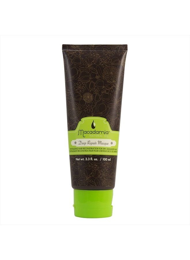 Macadamia Natural Oil Deep Repair Masque, 3.3 Fluid Ounce  - Image 1