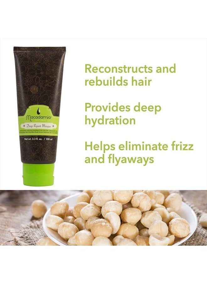 Macadamia Natural Oil Deep Repair Masque, 3.3 Fluid Ounce  - Image 4