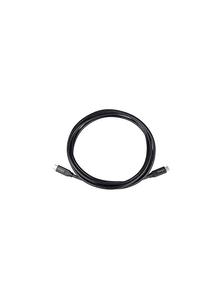 StarTech USB C to USB C Cable - 6 ft / 2m - w/ 5A Power Delivery - USB 2.0 - USB-IF Certified - USB Type C Cable -USB C Charging Cable (USB2C5C2M)  - Image 3