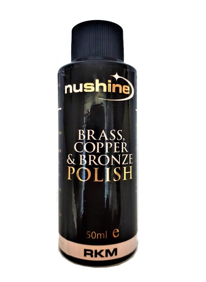 Nushine ملمع نوشاين للنحاس الأصفر والنحاس والبرونز 1.7 أونصة - صديق للبيئة، خالٍ من المذيبات، ويحتوي على عامل مضاد للتشوه لتأخير التشويه في المستقبل - Image 1
