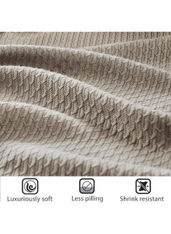 Soft Certified 100 Percent Egyptian Cotton Breathable Cozy Blanket Premium Waffle Knit Classic Design Luxury All Season Lightweight Cover For Bed Couch And Sofa Khaki Twin 66 Inch X90 Inch - pzsku/Z534B9F37E5BDD8D93951Z/45/_/1741446593/6c3d1dcc-d172-4b8d-873b-e379bef7d125