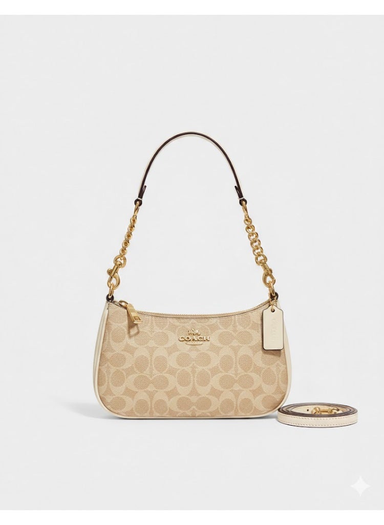 coachoutlet COACH Teri Shoulder Bag in Signature Canvas - Image 1