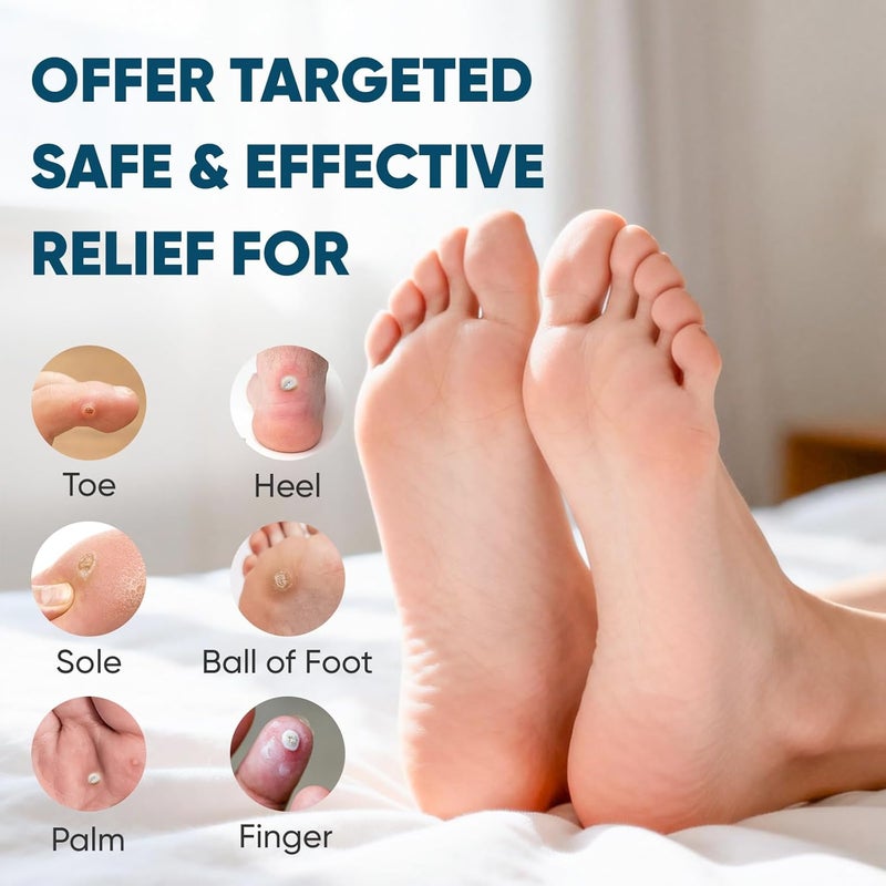 KINDSHINE 48P Corn Remover Pads for Feet and Toes, Extra Strength 40% Salicylic Acid Medicated Patches - Image 3