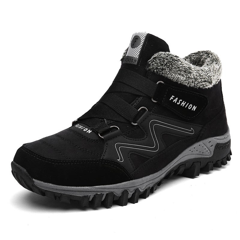 New Manufacturers Couples Leisure Snow Warm Light Comfortable Cotton Shoes - Image 5